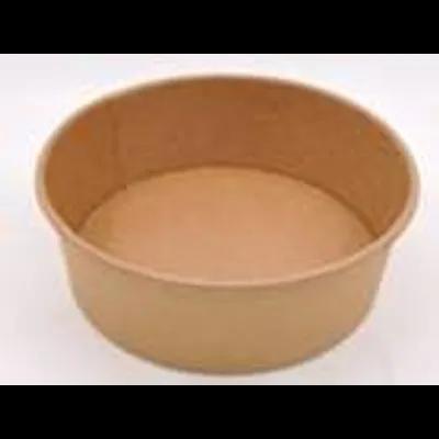 Food Container Base 45 OZ PE Coated Paper Kraft Round 300/Case