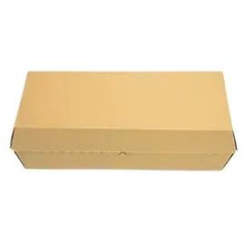 Hoagie & Sub Take-Out Box Hinged 11.5X3.5X3 IN Cardboard Kraft 200/Bundle