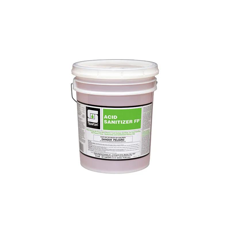 Acid Sanitizer FP Mild Scent Food Service Sanitizer 5 GAL Acidic 1/Pail