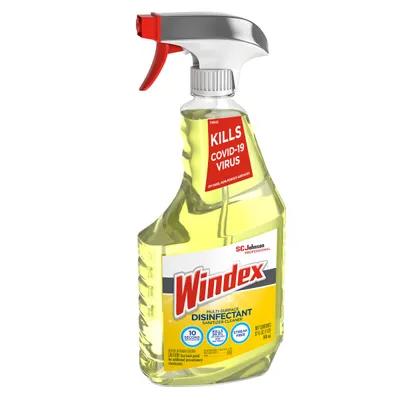 Windex® Professional Disinfectant Cleaner 32 OZ Multi Surface Liquid RTU 8/Case