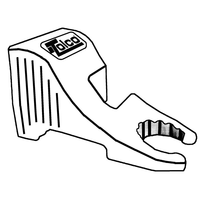 ProStop™ Door Stop Yellow TPE 6 Count/Case