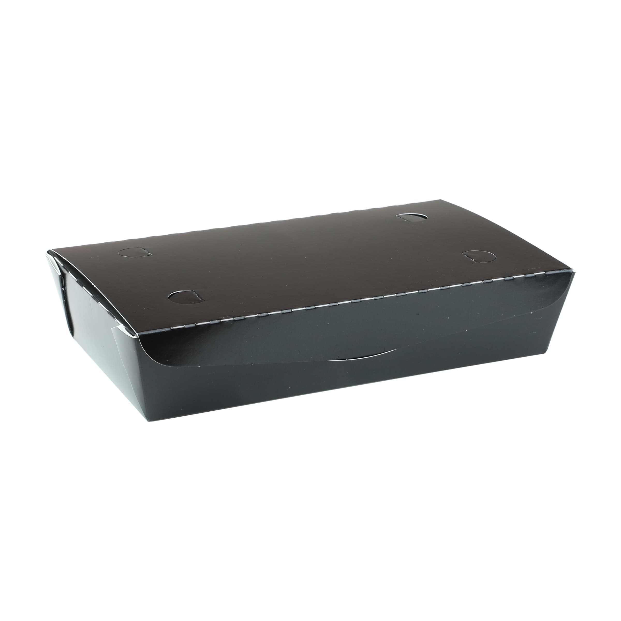 #2 Take-Out Box 9X4.85X2 IN Paperboard Black 100/Case