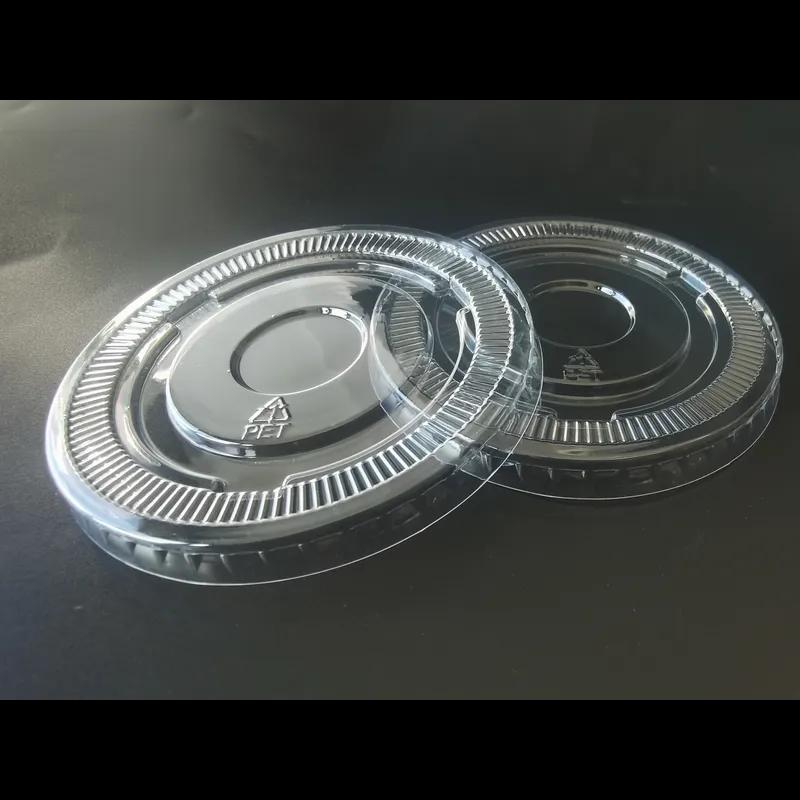 Victoria Bay Lid Flat 92MM For Cold Cup No Hole 100 Count/Pack 10 Packs/Case 1000 Count/Case