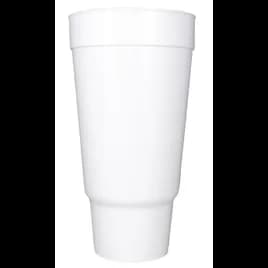 Cup Travel 44 OZ Polystyrene Foam White 250/Case