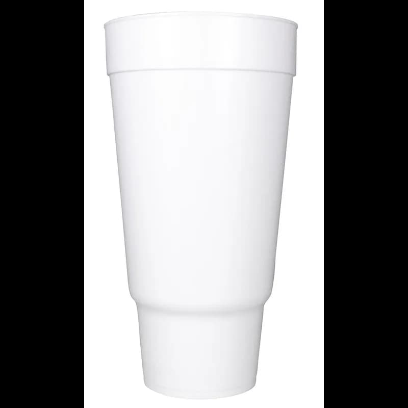 Cup Travel 44 OZ Polystyrene Foam White 250/Case