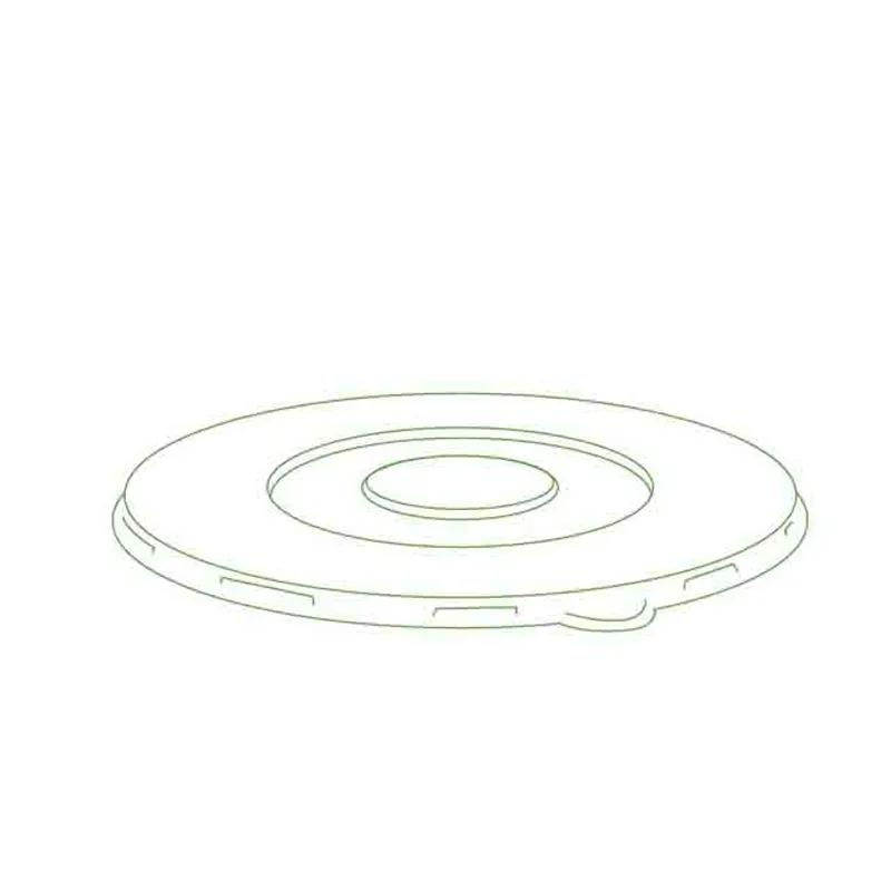 Lid Flat 8 IN PET Clear Round For Bowl 300/Case