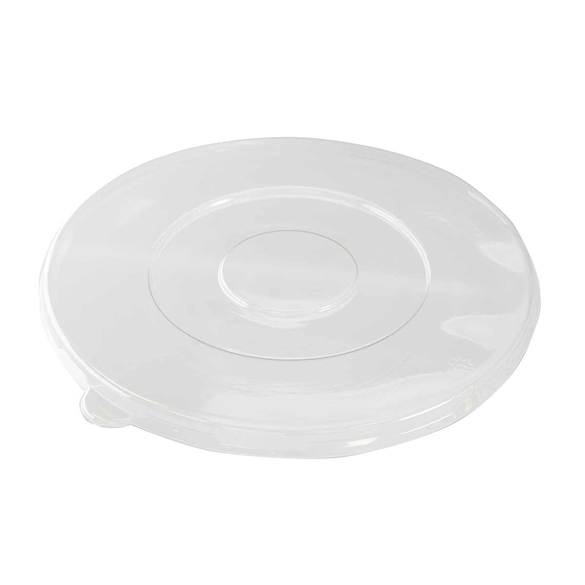 Lid Flat 8 IN PET Clear Round For Bowl 300/Case