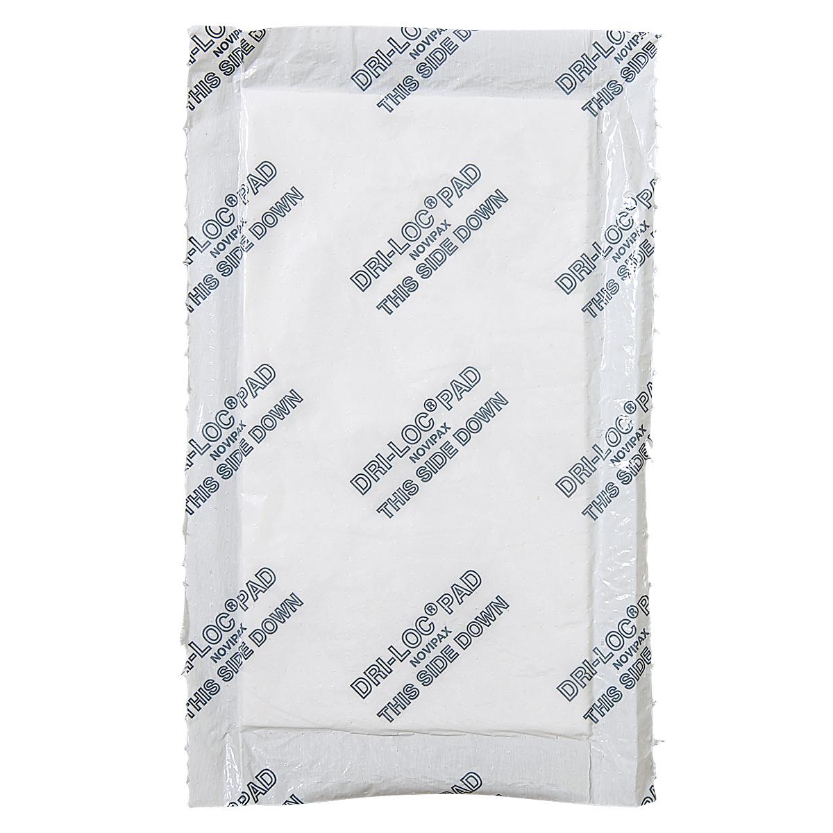 Dri-Loc® Meat Pad 4X7 IN Plastic Cellulose White Rectangle Absorbent 3000/Case