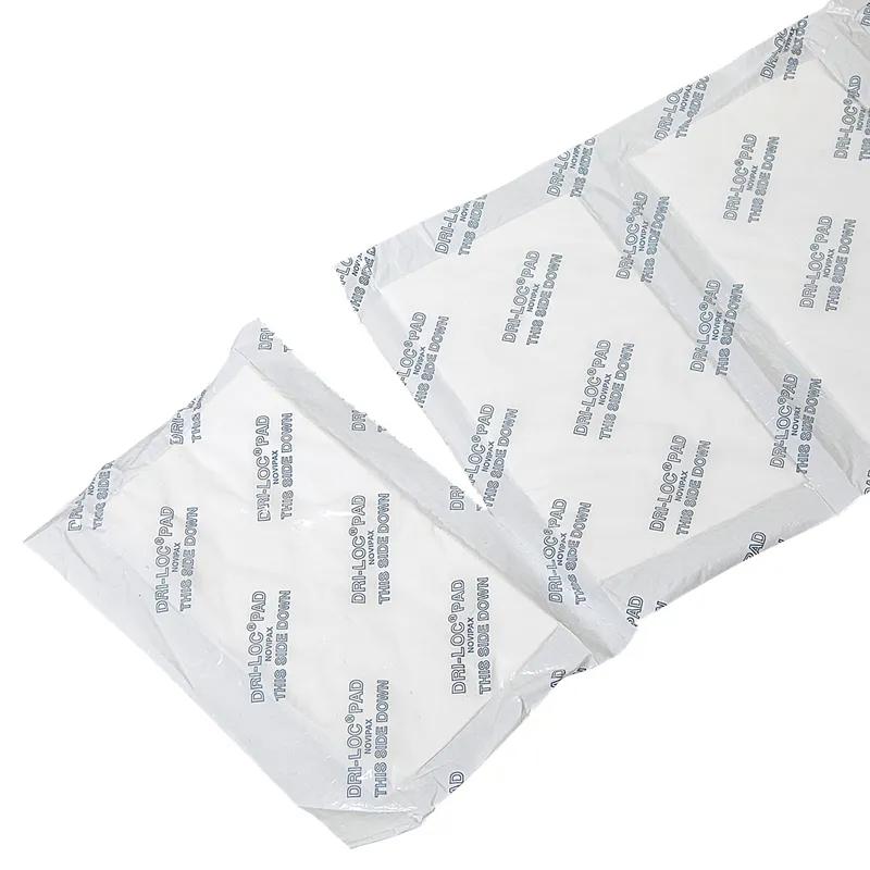 Dri-Loc® Meat Pad 4X7 IN Plastic Cellulose White Rectangle Absorbent 3000/Case