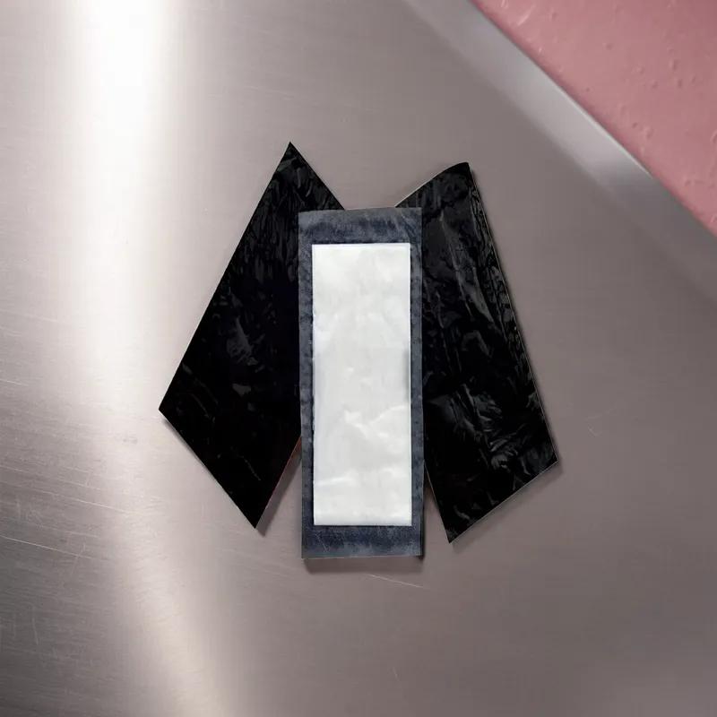 Meat Pad 4.75X7 IN Black White 50GM Sealed Edge 2600/Case