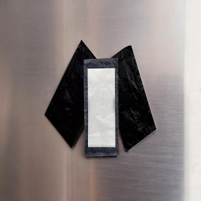 Meat Pad 4.75X7 IN Black White 50GM Sealed Edge 2600/Case