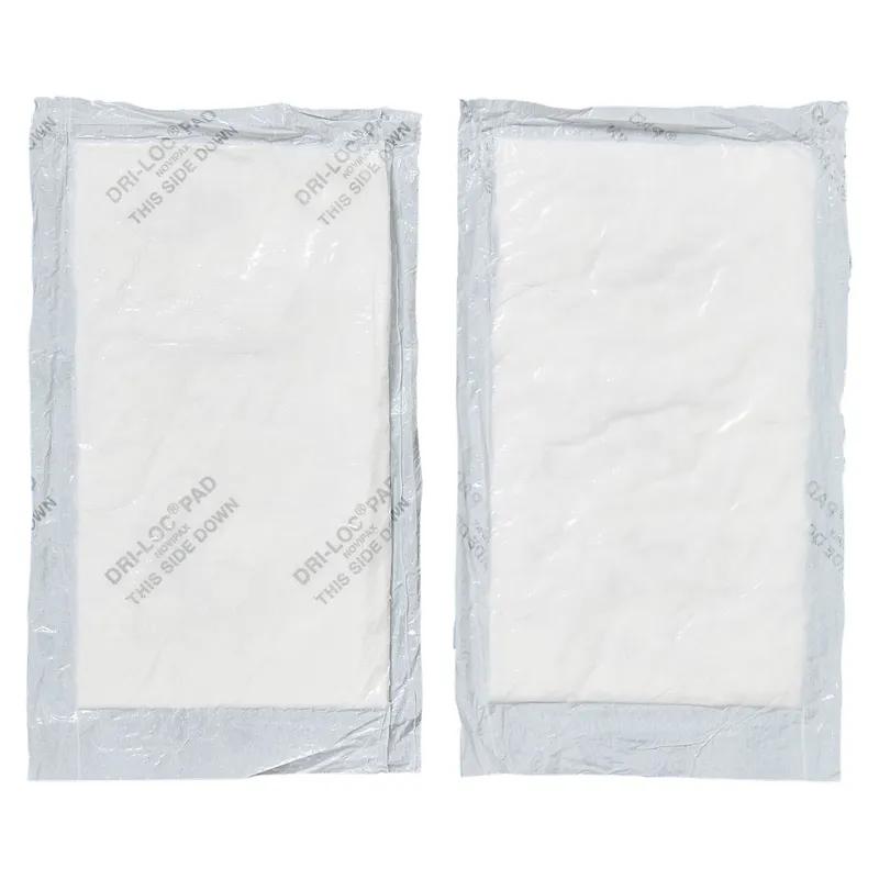 Dri-Loc® Meat Pad 4.75X6.5 IN Plastic Cellulose White Rectangle Absorbent 2600/Case