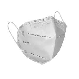 Mask OS White Fabric Breathable Particle Protection KN95 30/Box