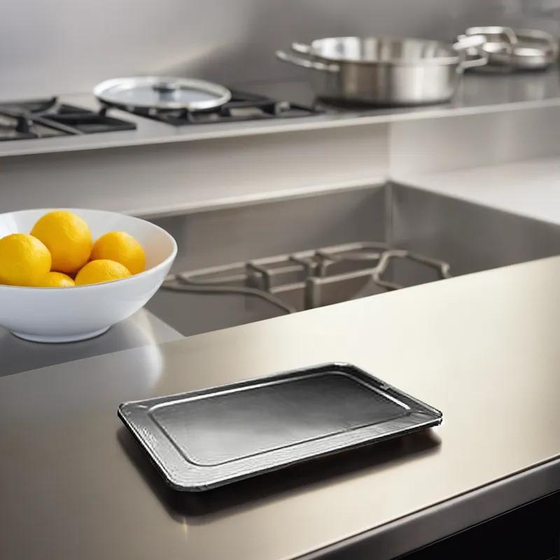 Victoria Bay Lid Full Size Aluminum For Steam Table Pan Vented 50/Case