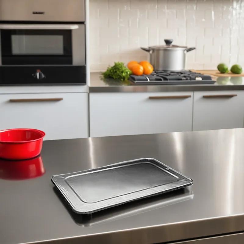Victoria Bay Lid Full Size Aluminum For Steam Table Pan Vented 50/Case