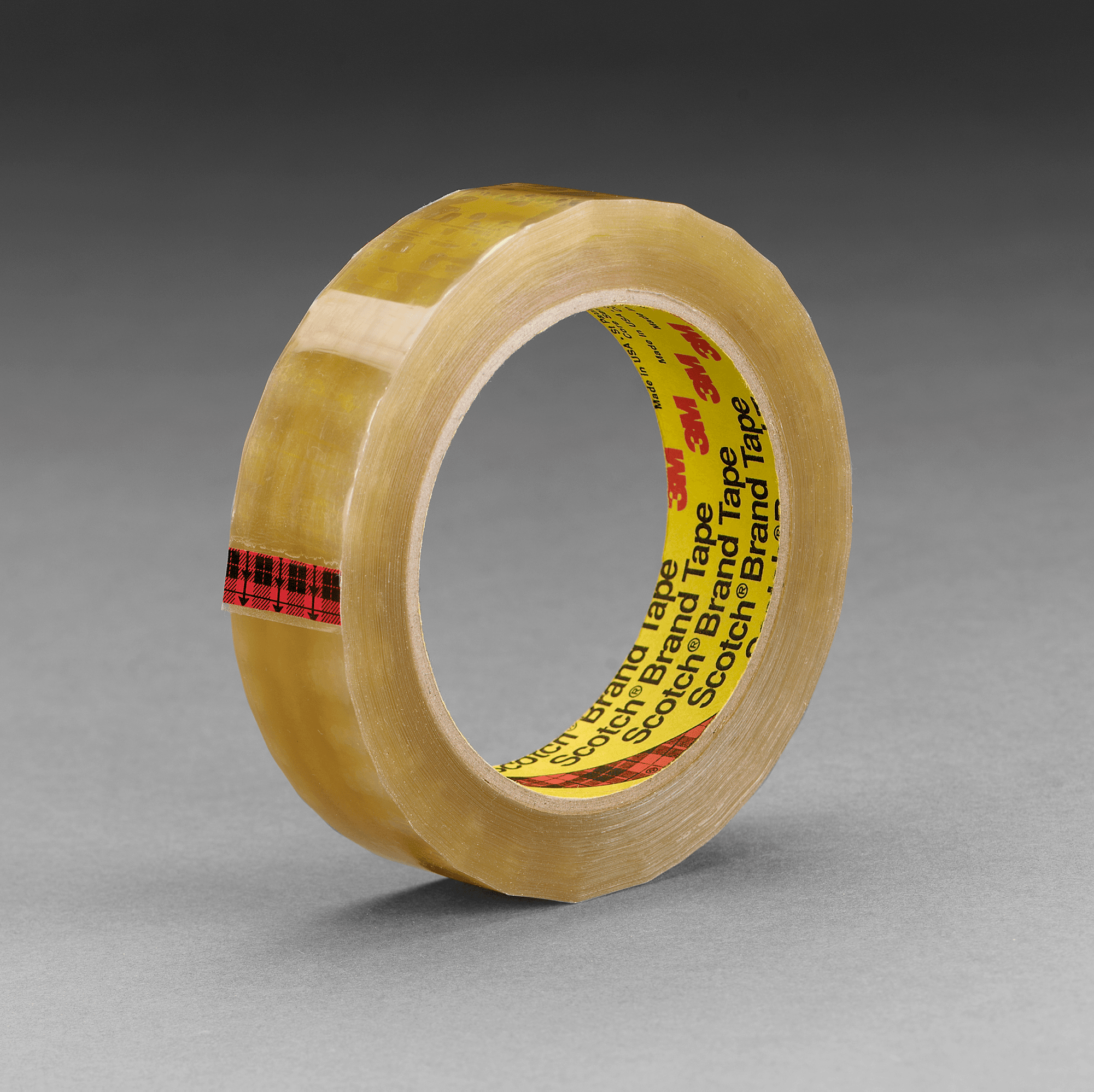 Scotch® 681 Packing Tape 4IN X72YD Clear Unplasticized Polyvinyl Chloride (UPVC) With 3 IN Core Diameter 12/Case