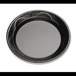 Plate 10 IN PS Black 500/Case