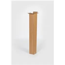 Box 6X6X40 IN Corrugated Cardboard 32ECT 200# Tall 1/Each