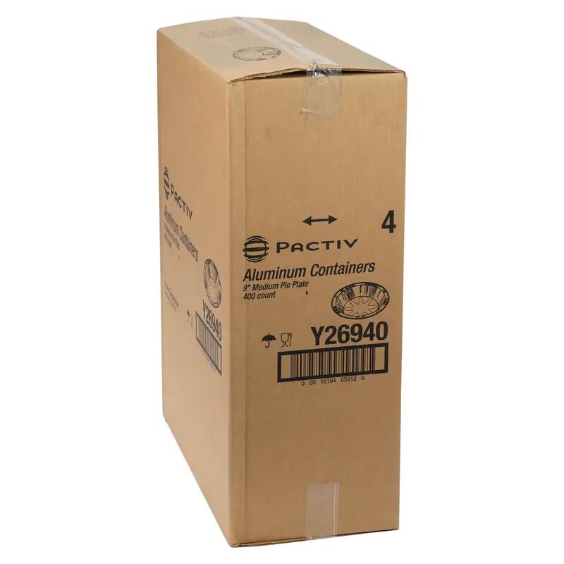 Pie Plate Medium (MED) 21.9 OZ 8.25X0.90625 IN Aluminum Silver Round 400/Case