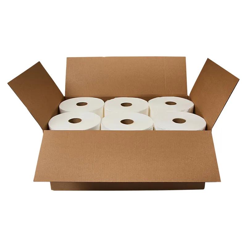 Roll Paper Towel 10 IN White Through Air-Dried (TAD) 8IN Roll 6 Rolls/Case