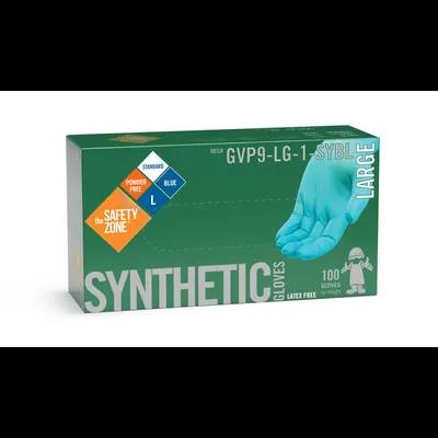 Gloves Large (LG) Vinyl Synthetic Powder-Free 100 Count/Pack 10 Packs/Case