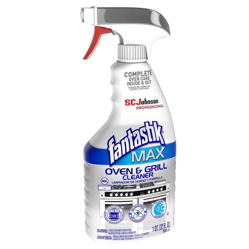 fantastik MAX Oven & Grill Cleaner 32 OZ With Trigger Sprayer Professional 8/Case