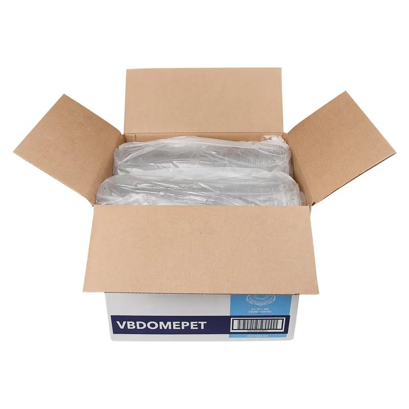 Victoria Bay Lid High Dome PET Clear Round For 24-48 OZ Bowl 75 Count/Pack 4 Packs/Case 300 Count/Case