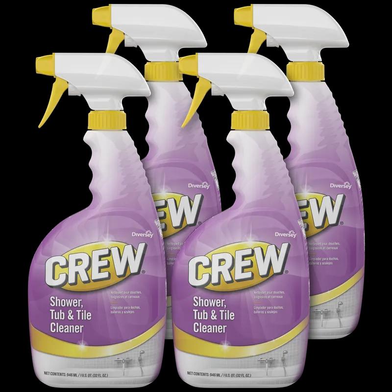 Crew® Fresh Scent Daily Shower Cleaner Tub & Tile Cleaner 32 OZ Liquid RTU 4/Case