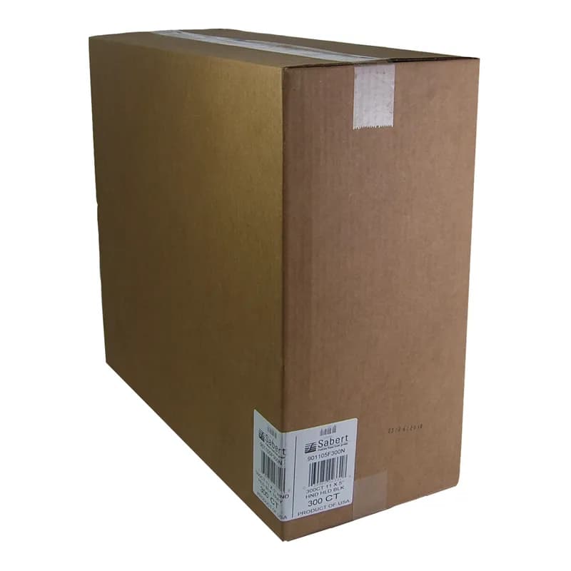 Hoagie & Sub Take-Out Container Base 11.18X4.5 IN PET Black Rectangle 300/Case