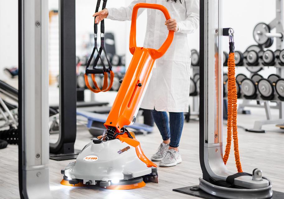 Willmop 50 Floor Scrubber 2 GAL 20IN 2X10 Brushes Upright 1/Each