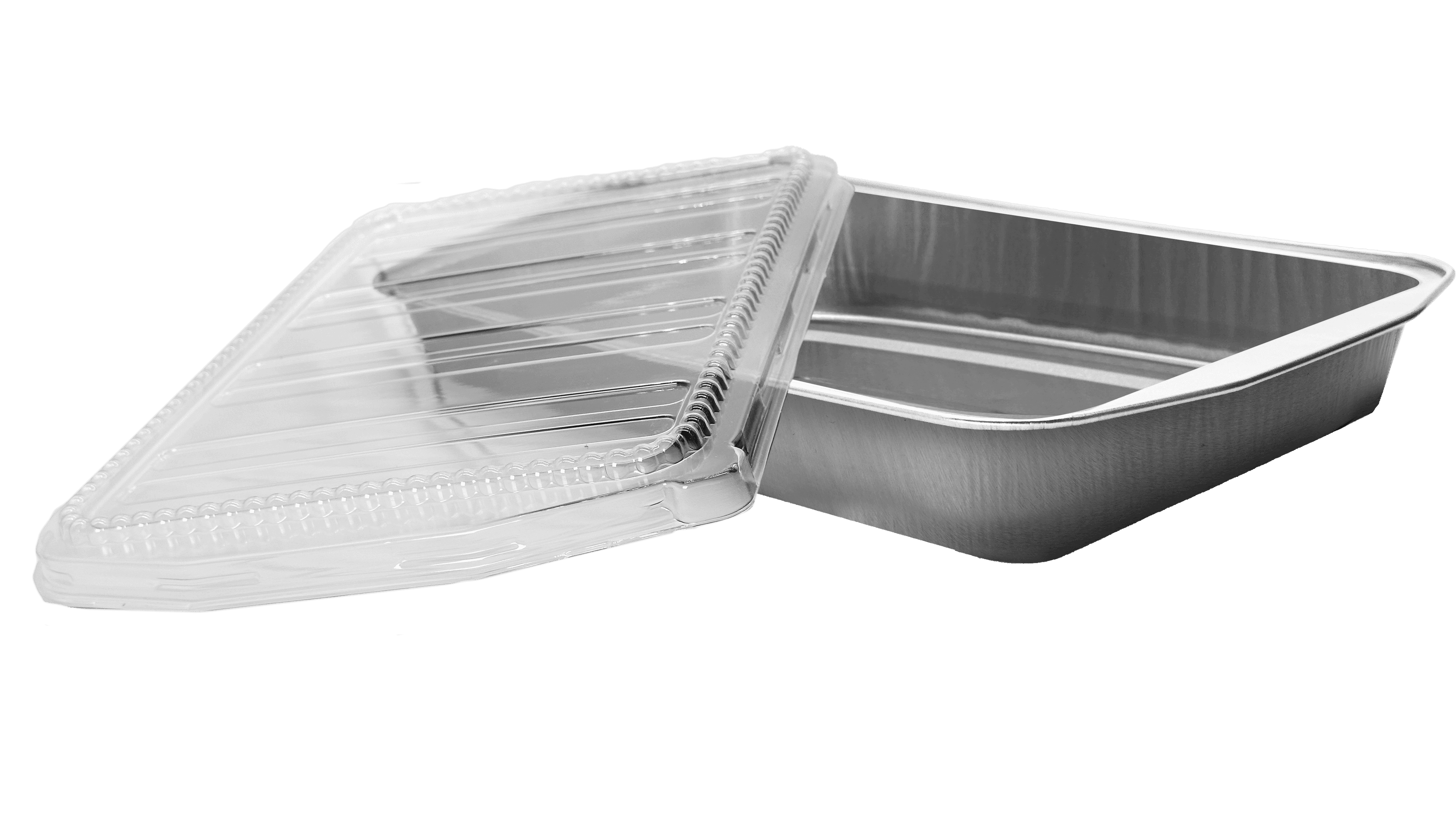 Victoria Bay Steam Table Pan & Lid Combo With Dome Lid 116 OZ Aluminum Silver 25/Case