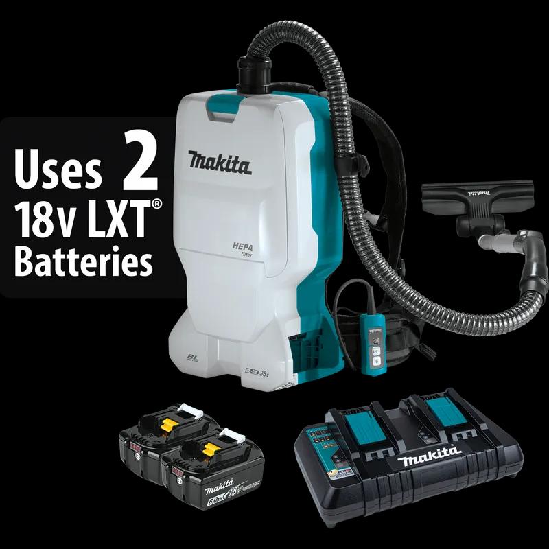 Backpack Vacuum 6 QT Cordless 1/Each