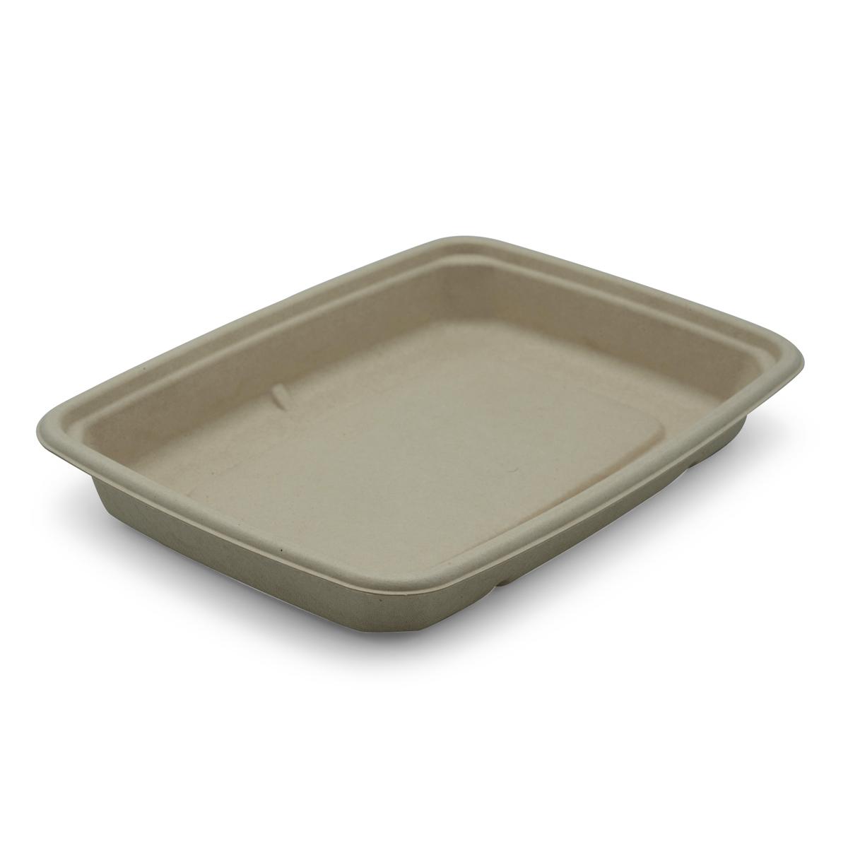 Victoria Bay Take-Out Container Base 6X9 IN Pulp Fiber Natural Rectangle 300/Case