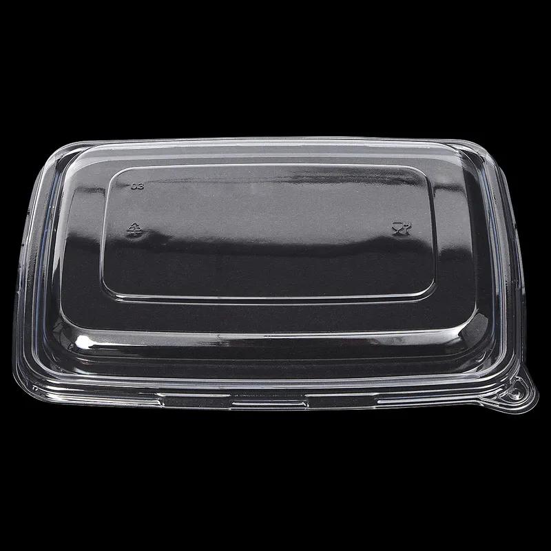 Victoria Bay Lid Flat 6X9 IN PET Clear Rectangle For Fiber Container 100 Count/Pack 3 Packs/Case 300 Count/Case
