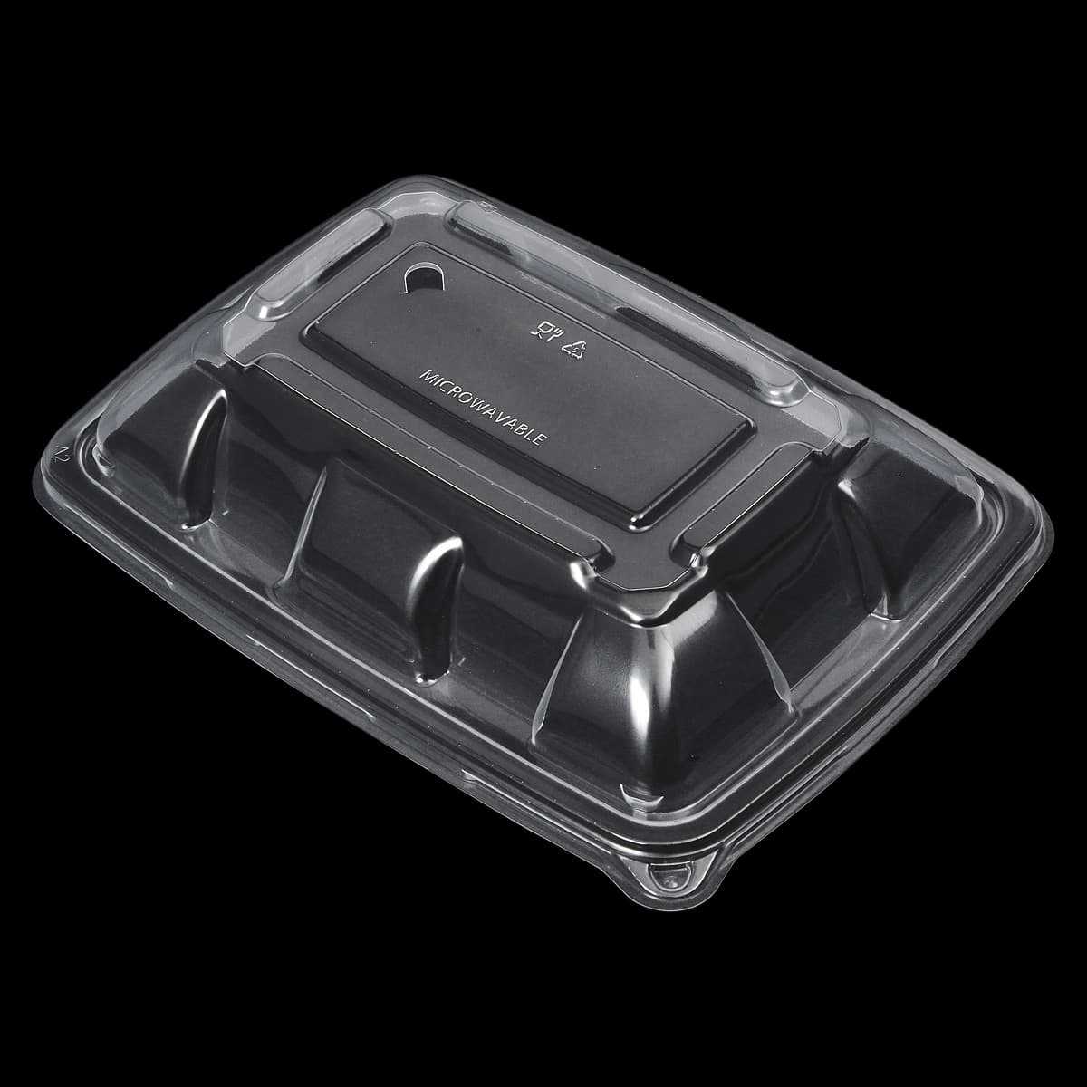 Victoria Bay Lid 6X9 IN PP Clear Rectangle For Fiber Container 50 Count/Pack 6 Packs/Case 300 Count/Case