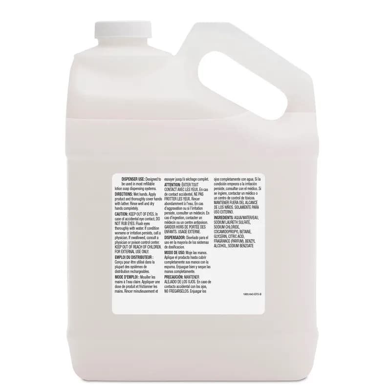 GOJO® Hand Soap Ready-to-Use (RTU) 1 GAL 7.07X4.74X10.01 IN Clear Pour Bottle 4/Case