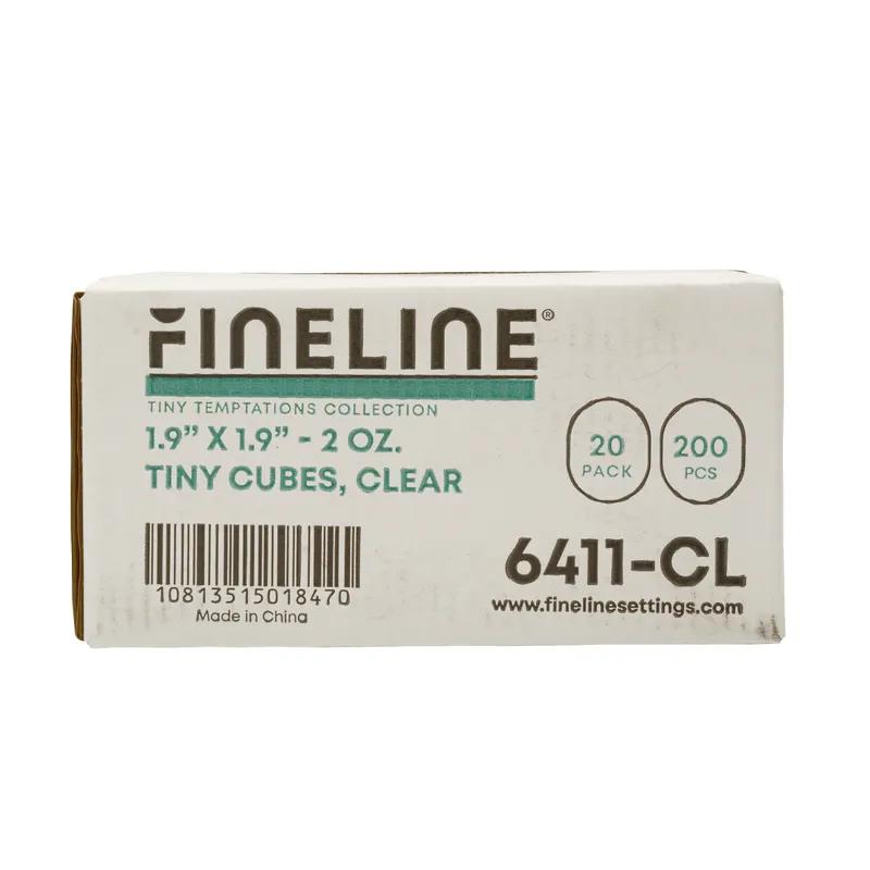 Tiny Temptations Bowl 2 OZ PS Clear Square 200/Case