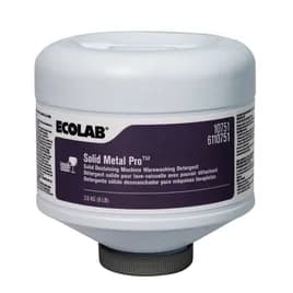 Solid Metal Pro Dishmachine Detergent 8 LB Solid 4/Case