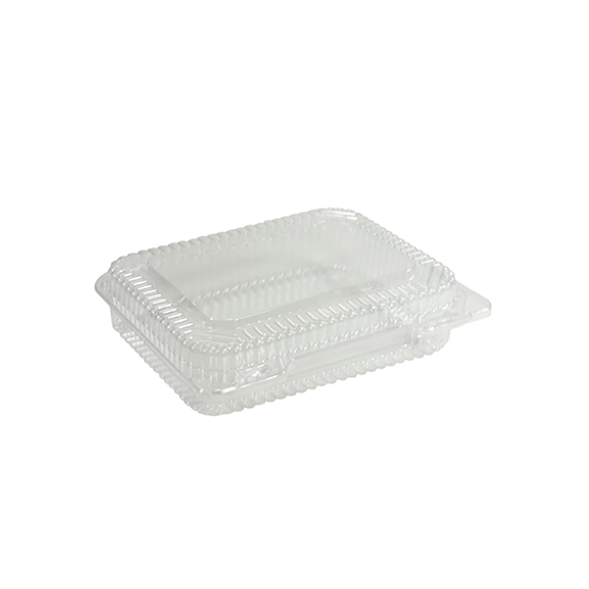Bakery Hinged Container 8.75X7.13X2.25 IN OPS Clear Rectangle Deep 350/Case