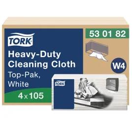Tork All Purpose Cleaning Wipe 6.417X5.512 IN 1.693X5.512 IN White Embossed Refill 420/Case