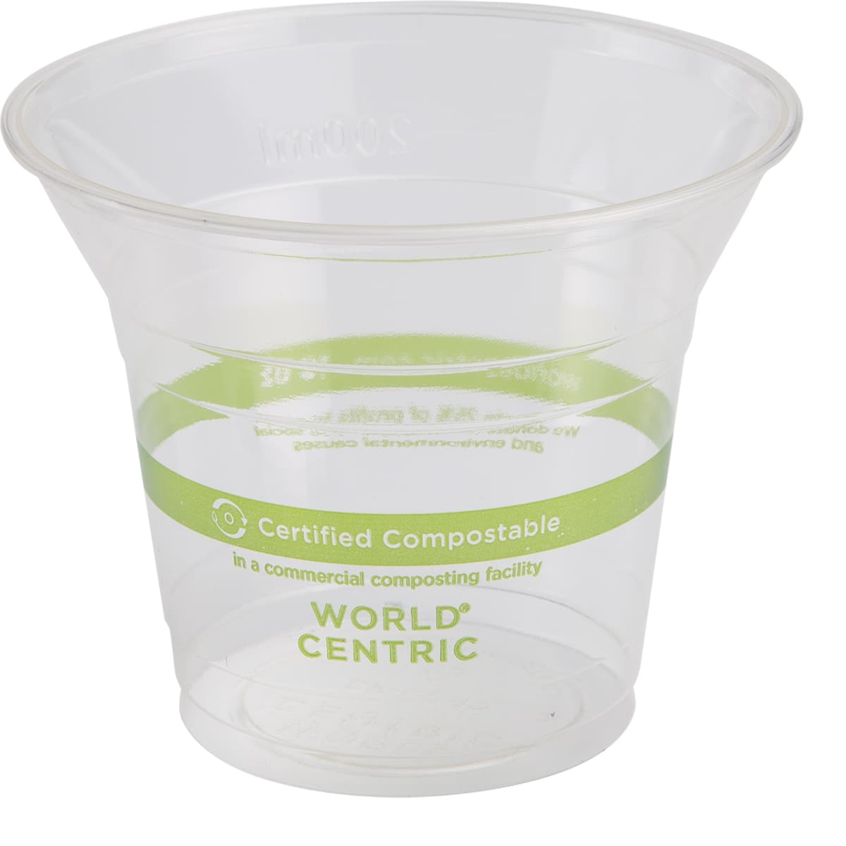 Cold Cup 10 OZ PLA Clear 1000/Case