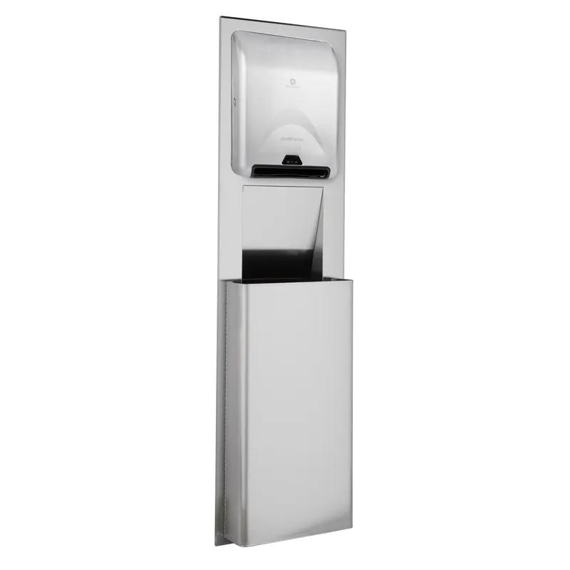 enMotion® Pacific Blue Ultra™ Trash Receptacle 7.88X17.20X60.10 IN Silver Stainless Steel 1/Each