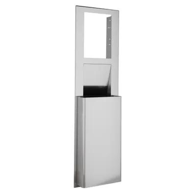 enMotion® Pacific Blue Ultra™ Trash Receptacle 7.88X17.20X60.10 IN Silver Stainless Steel 1/Each