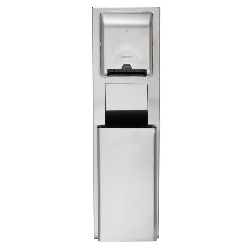 enMotion® Pacific Blue Ultra™ Trash Receptacle 7.88X17.20X60.10 IN Silver Stainless Steel 1/Each
