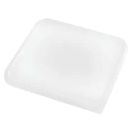 Lid Food Storage Container 12-22 QT White Square LDPE Food Safe 1/Each