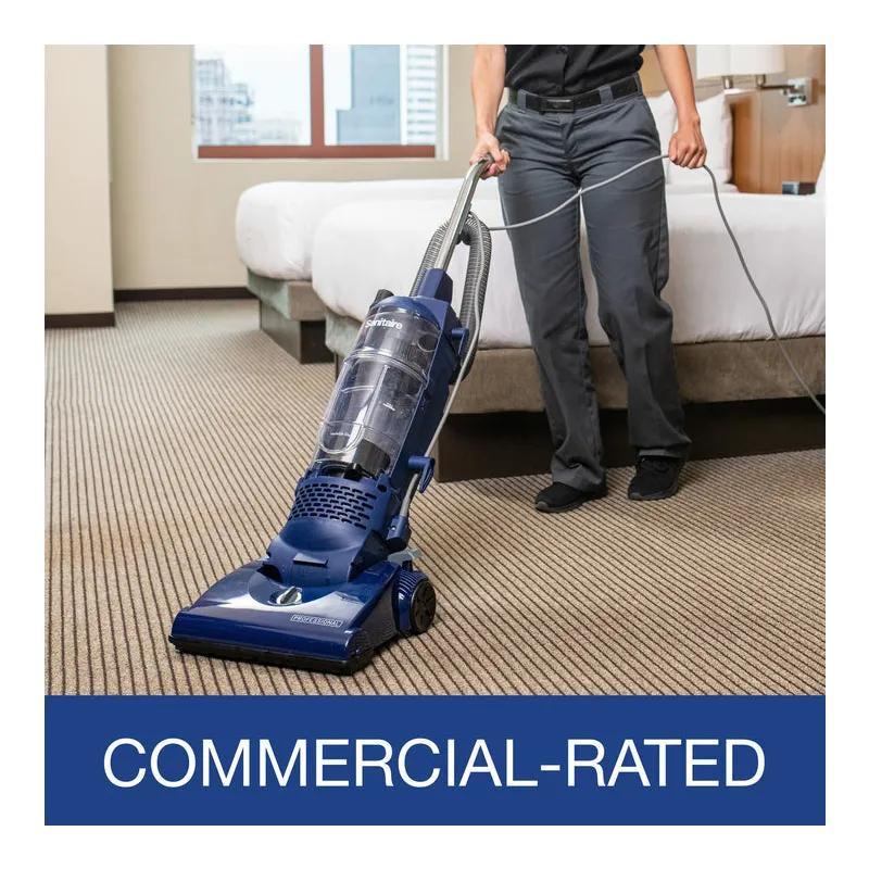 Sanitaire® PROFESSIONAL Dirt Cup 9.38X14.25X30.82 IN 1 QT 13IN 8 amp With 30FT Cord Adjustable Height Cyclonic Filtration 1/Each