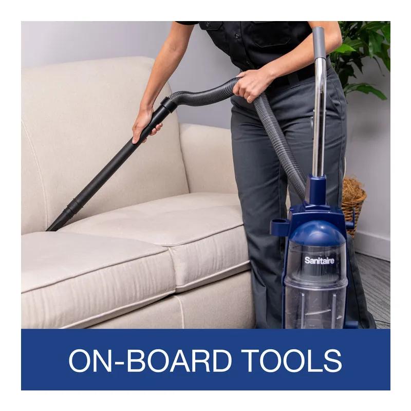 Sanitaire® PROFESSIONAL Dirt Cup 9.38X14.25X30.82 IN 1 QT 13IN 8 amp With 30FT Cord Adjustable Height Cyclonic Filtration 1/Each