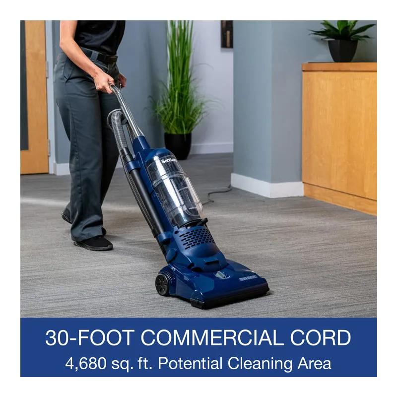 Sanitaire® PROFESSIONAL Dirt Cup 9.38X14.25X30.82 IN 1 QT 13IN 8 amp With 30FT Cord Adjustable Height Cyclonic Filtration 1/Each