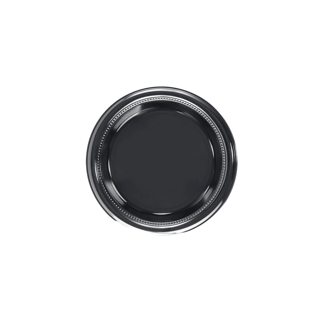 Plate 10.25 IN Black 500/Case