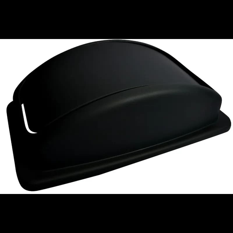 Lid 23 GAL Black Rectangle Plastic Swing Top 1/Each